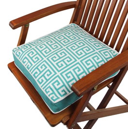 Aberto Design Cojín YM1201 Multicolor 42 x 42 cm